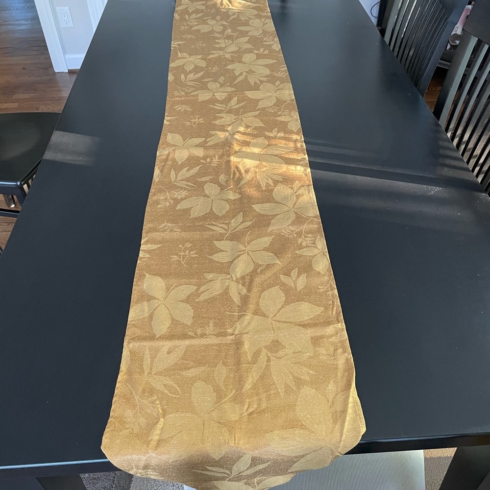 Gold Table Runner